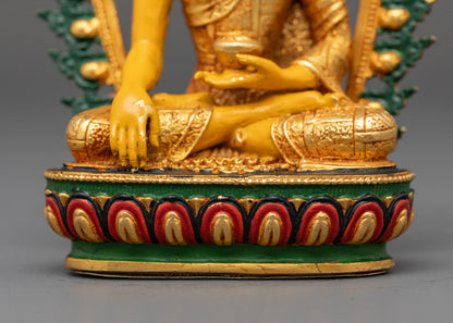 Majestic Shakyamuni Buddha Statue | Machine Made Art
