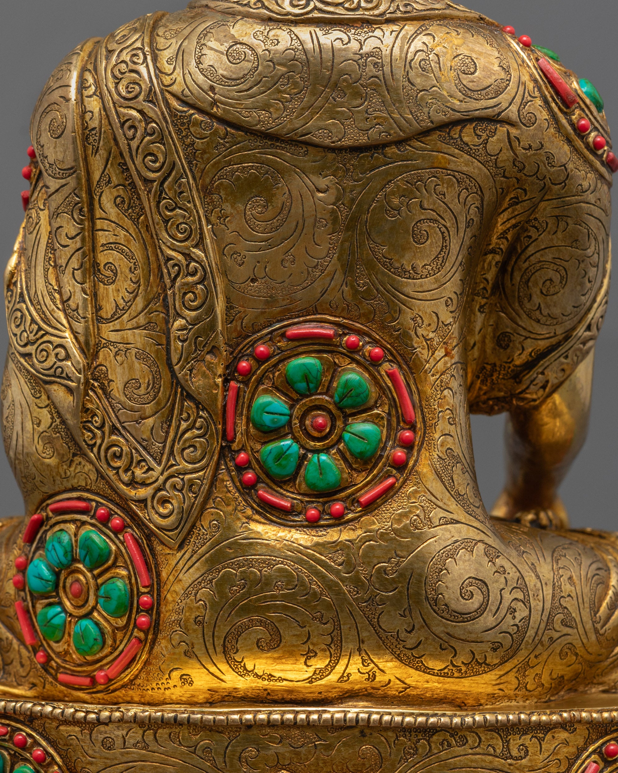 Buy Shakyamuni Buddha Statue | Fire-Gilded Spiritual Artwork