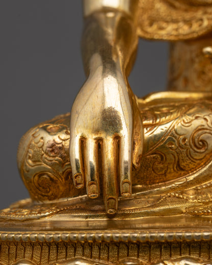 Traditional Buddha Shakyamuni Statue | Spiritual Home Decor