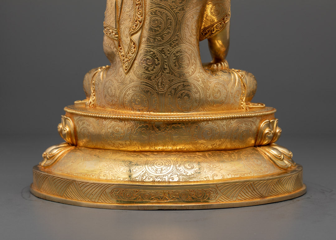 Sacred Shakyamuni Buddha Statue | Himalayan Buddhist Sculpture