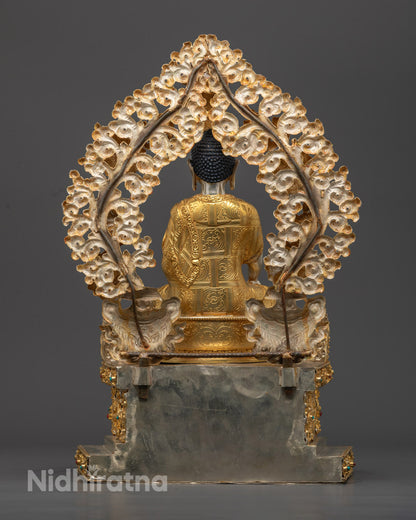 Shakyamuni Buddha Sculpture for Puja and Offerings