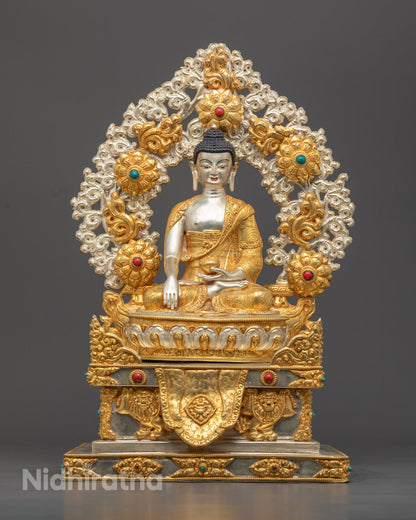 Shakyamuni Buddha Sculpture for Puja and Offerings