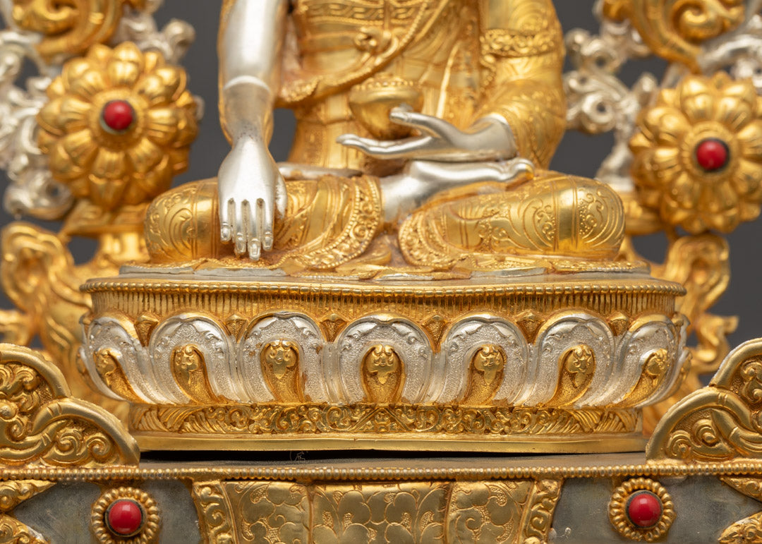 Shakyamuni Buddha Sculpture for Puja and Offerings