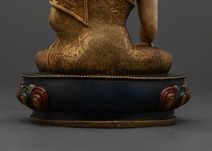 Buddha Shakyamuni Statue | Tibetan Buddhist Icon