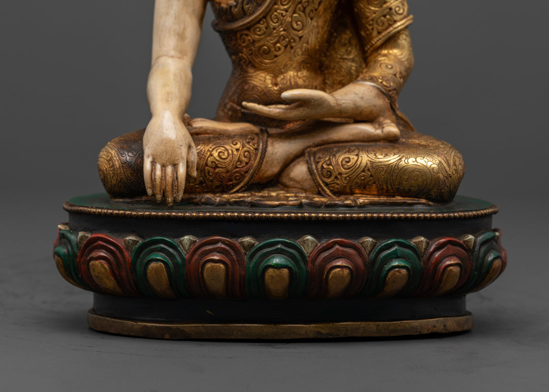 Buddha Shakyamuni Statue | Tibetan Buddhist Icon