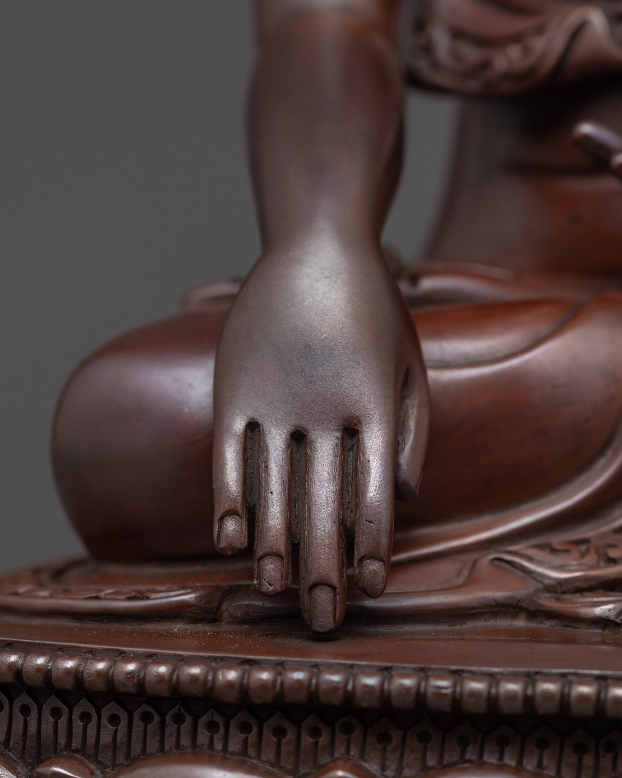 Hand-Carved Buddha Statue | Authentic Nepalese Buddhist Art