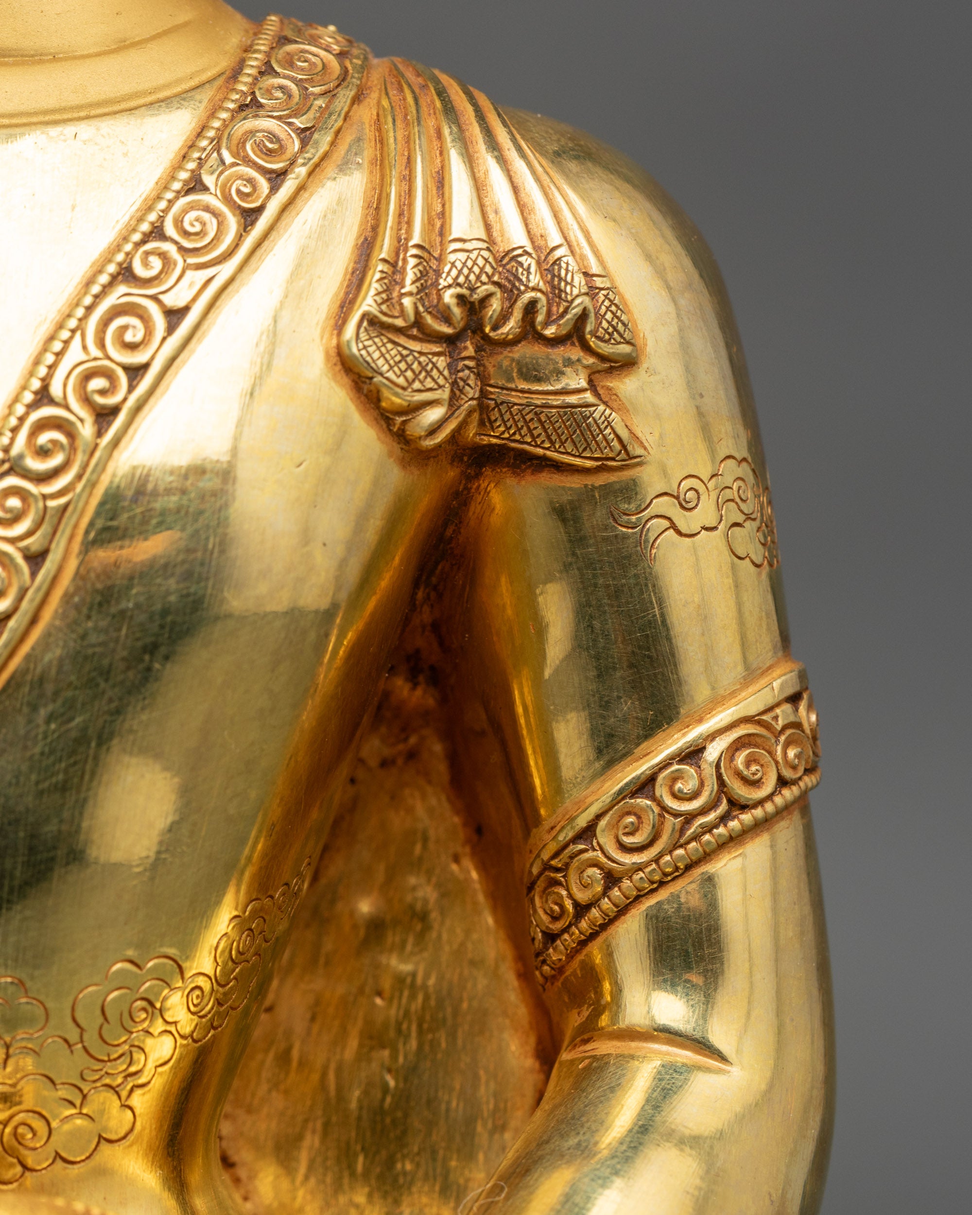 Golden Buddha Statue | Spiritual Art & Meditation Decor