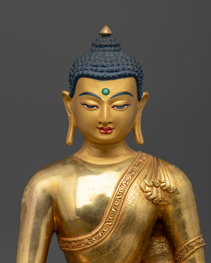 Shakyamuni Buddha Statue | Handmade Buddhist Sculpture