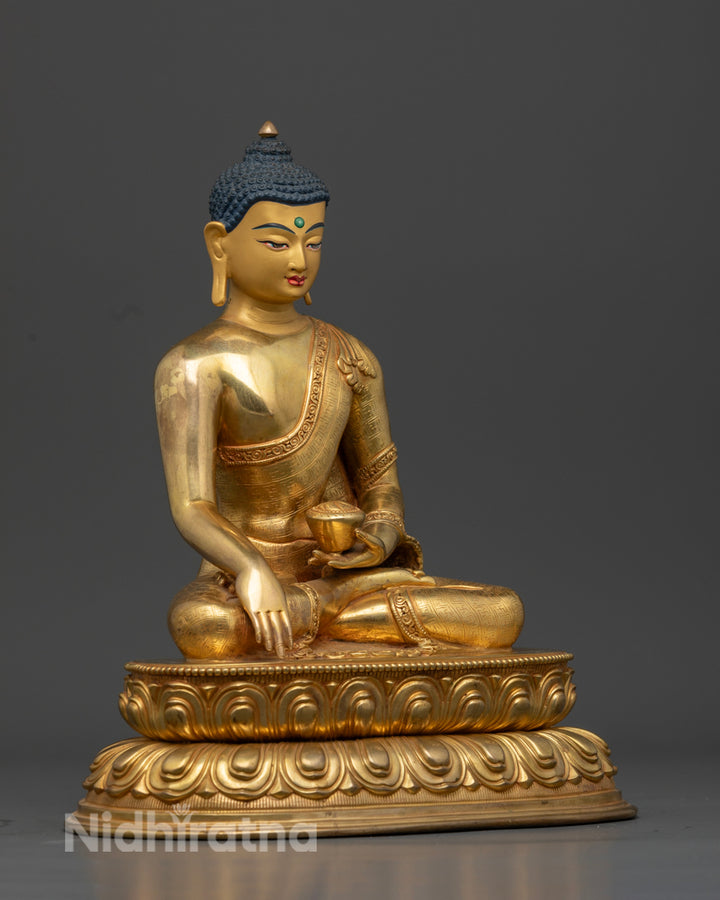 Shakyamuni Buddha Statue | Handmade Buddhist Sculpture