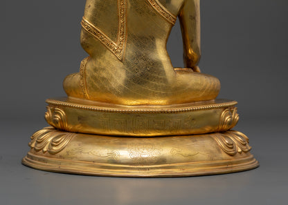 Shakyamuni Buddha Statue | Handmade Buddhist Sculpture