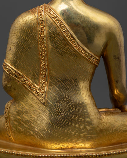 Shakyamuni Buddha Statue | Handmade Buddhist Sculpture