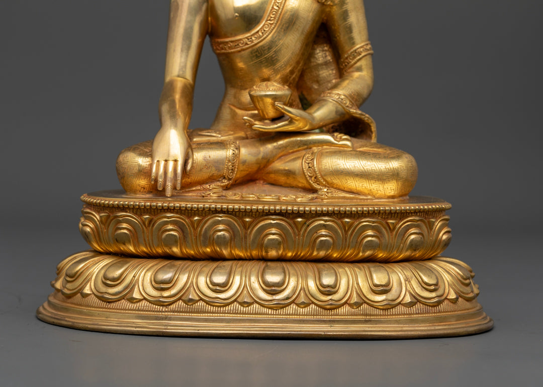 Shakyamuni Buddha Statue | Handmade Buddhist Sculpture