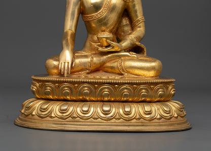 Shakyamuni Buddha Statue | Handmade Buddhist Sculpture