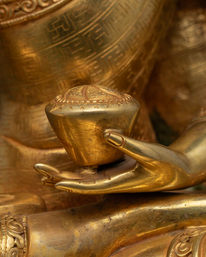 Shakyamuni Buddha Statue | Handmade Buddhist Sculpture