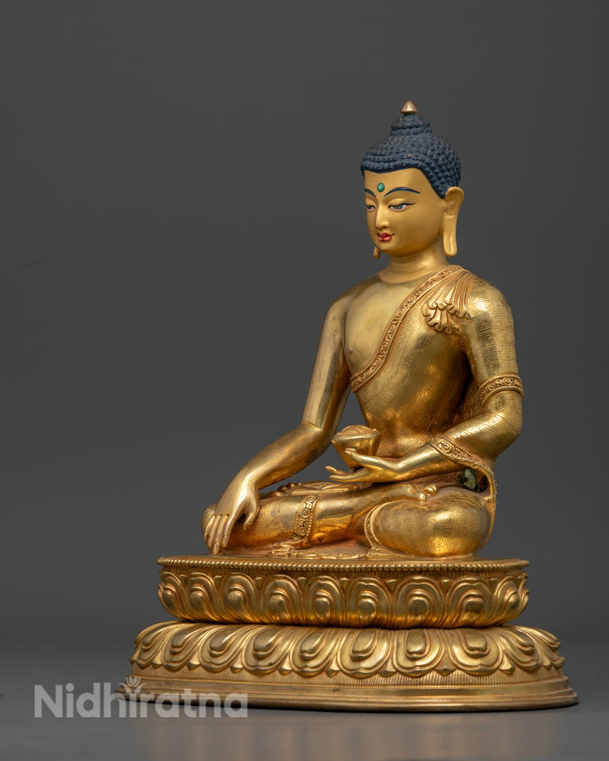 Shakyamuni Buddha Statue | Handmade Buddhist Sculpture