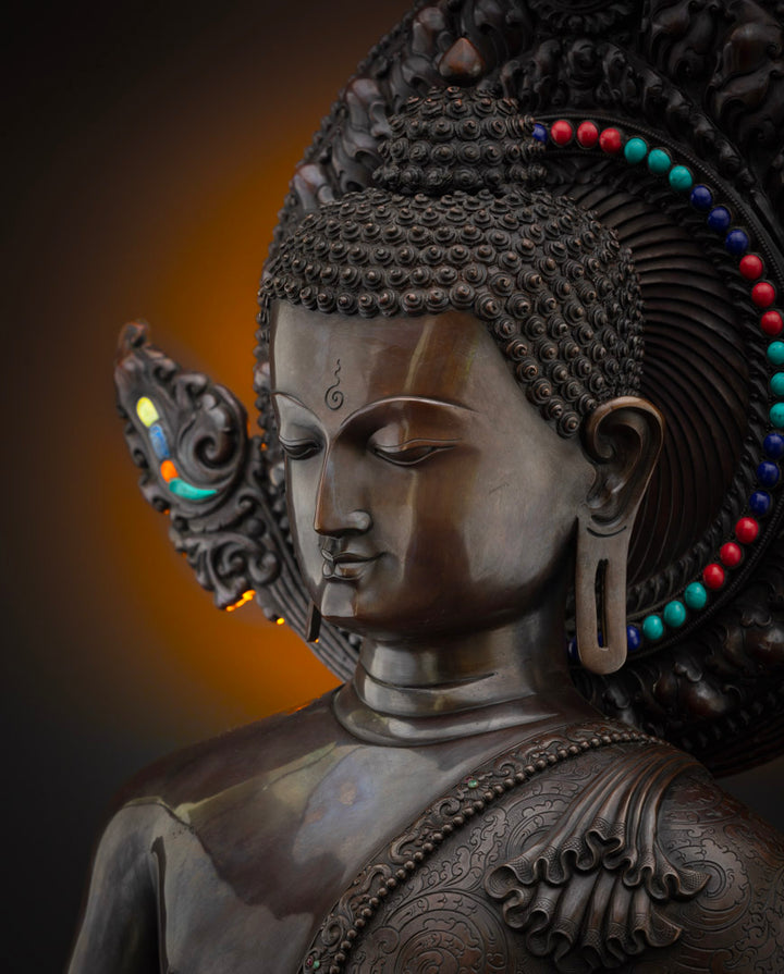 Vajrayana Shakyamuni buddha Statue | Himalayan Scared Art