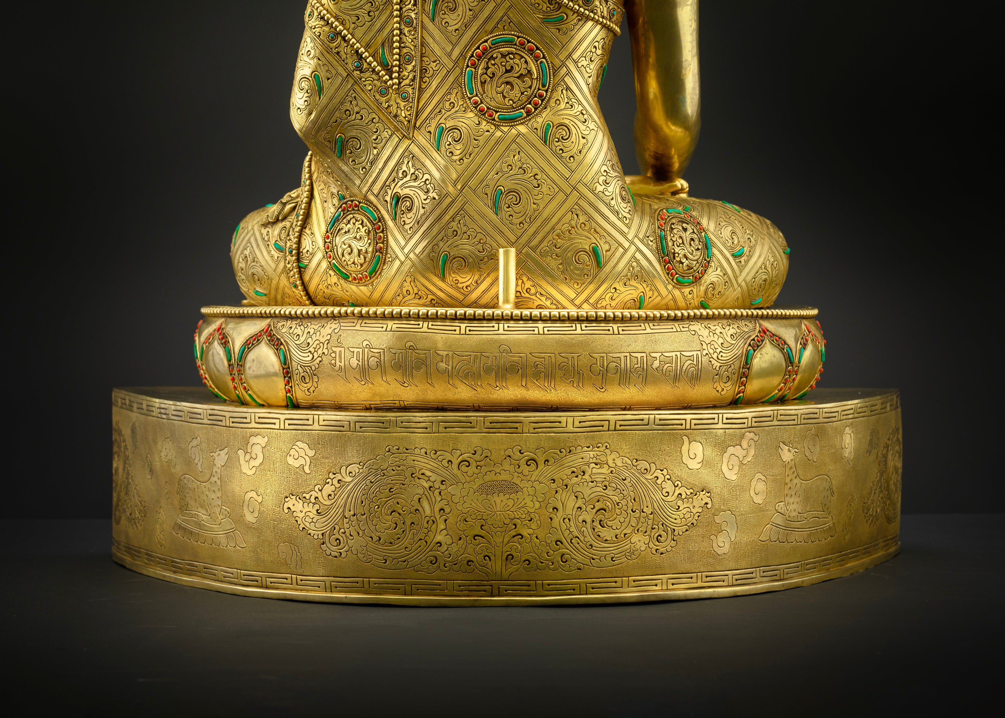 Vajrayana Shakyamuni Buddha Statue | Tibetan Sacred Buddhist Art