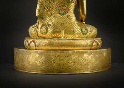 Vajrayana Shakyamuni Buddha Statue | Tibetan Sacred Buddhist Art