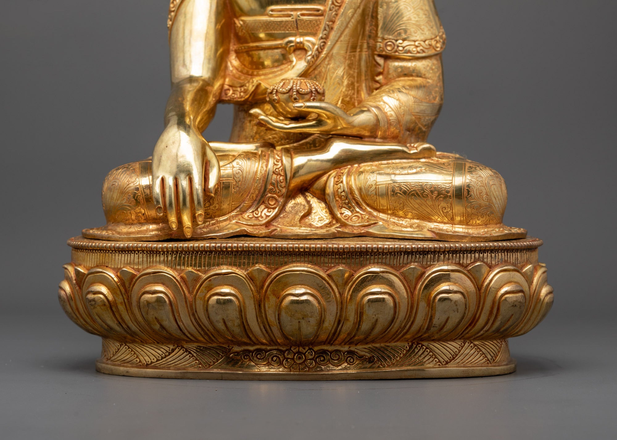 Nepalese Shakyamuni Buddha Statue | Tibetan Style Buddhist