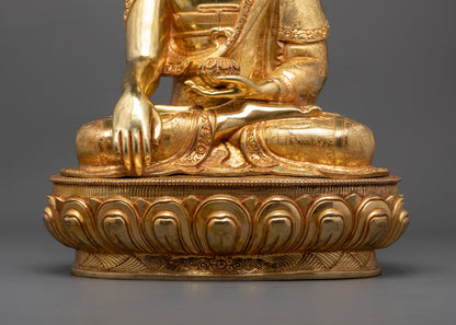 Nepalese Shakyamuni Buddha Statue | Tibetan Style Buddhist
