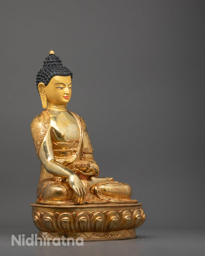 Nepalese Shakyamuni Buddha Statue | Tibetan Style Buddhist