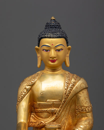 Buddha Shakyamuni Statue | Handmade in Nepal