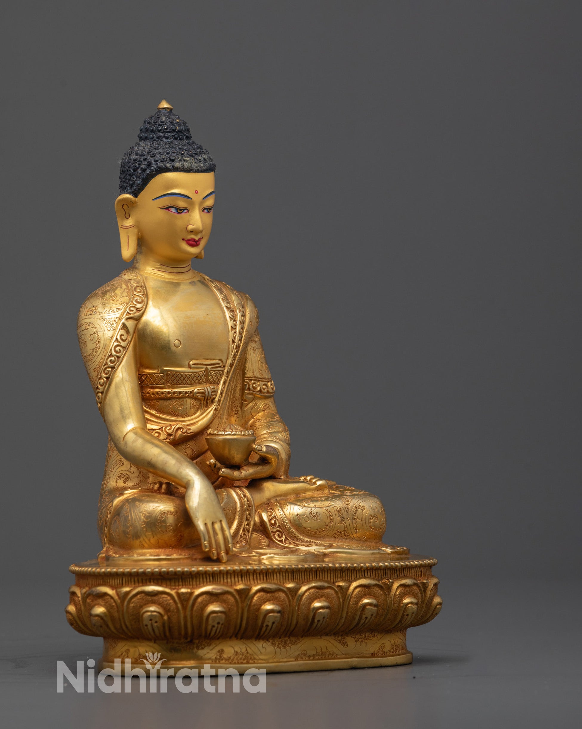 Buddha Shakyamuni Statue | Handmade in Nepal