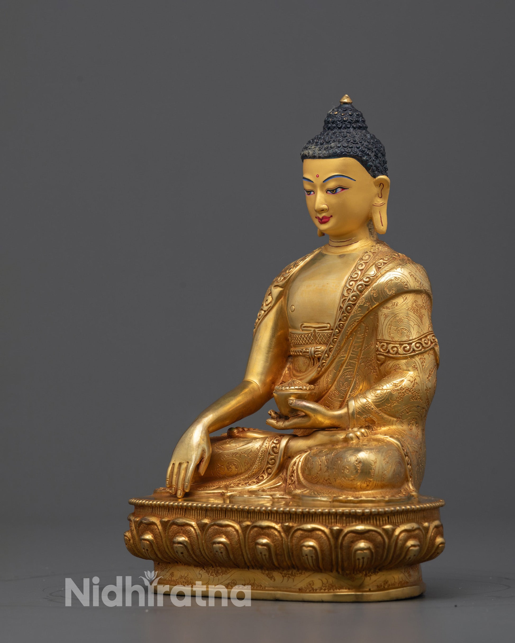Buddha Shakyamuni Statue | Handmade in Nepal