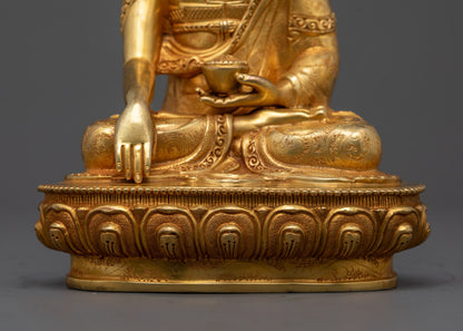 Buddha Shakyamuni Statue | Handmade in Nepal