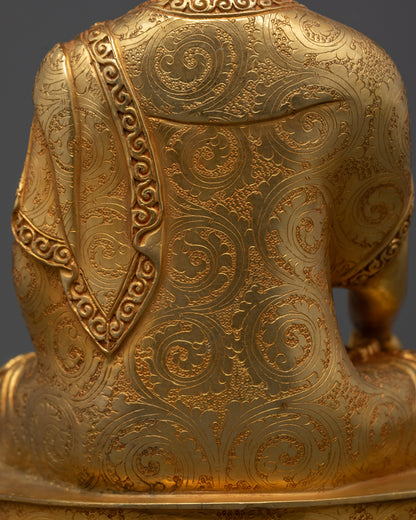 Buddha Shakyamuni Statue | Handmade in Nepal