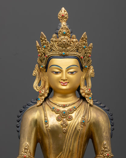 Sacred Ratnasambhava Buddha | Traditional Tibetan Meditation
