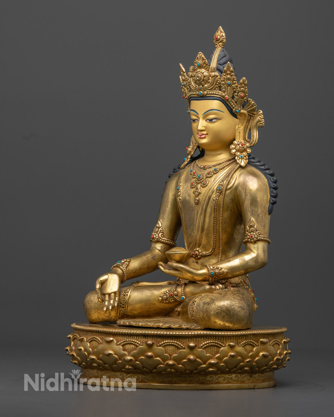 Sacred Ratnasambhava Buddha | Traditional Tibetan Meditation