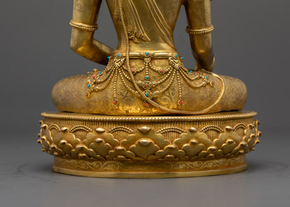 Sacred Ratnasambhava Buddha | Traditional Tibetan Meditation