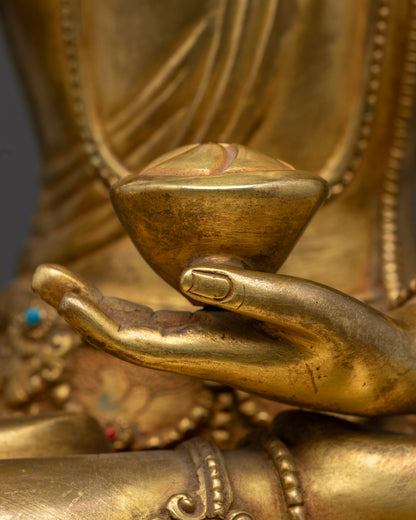 Sacred Ratnasambhava Buddha | Traditional Tibetan Meditation