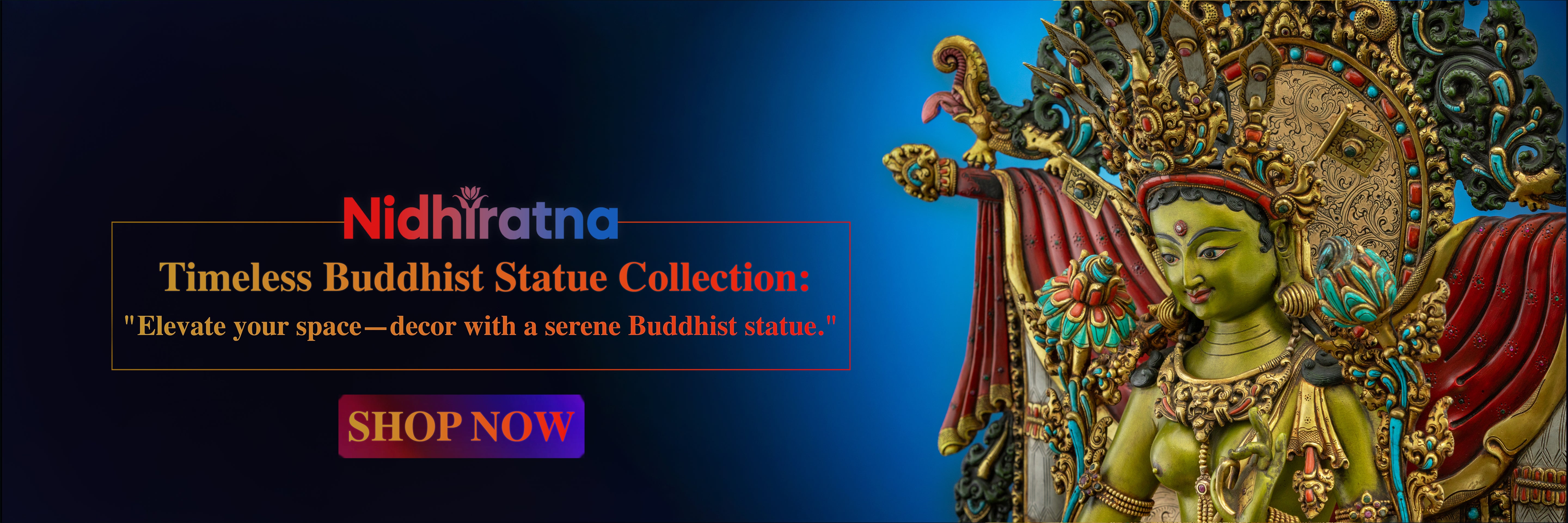 Green Tara Statue | Timeless Buddhist Statue Collection