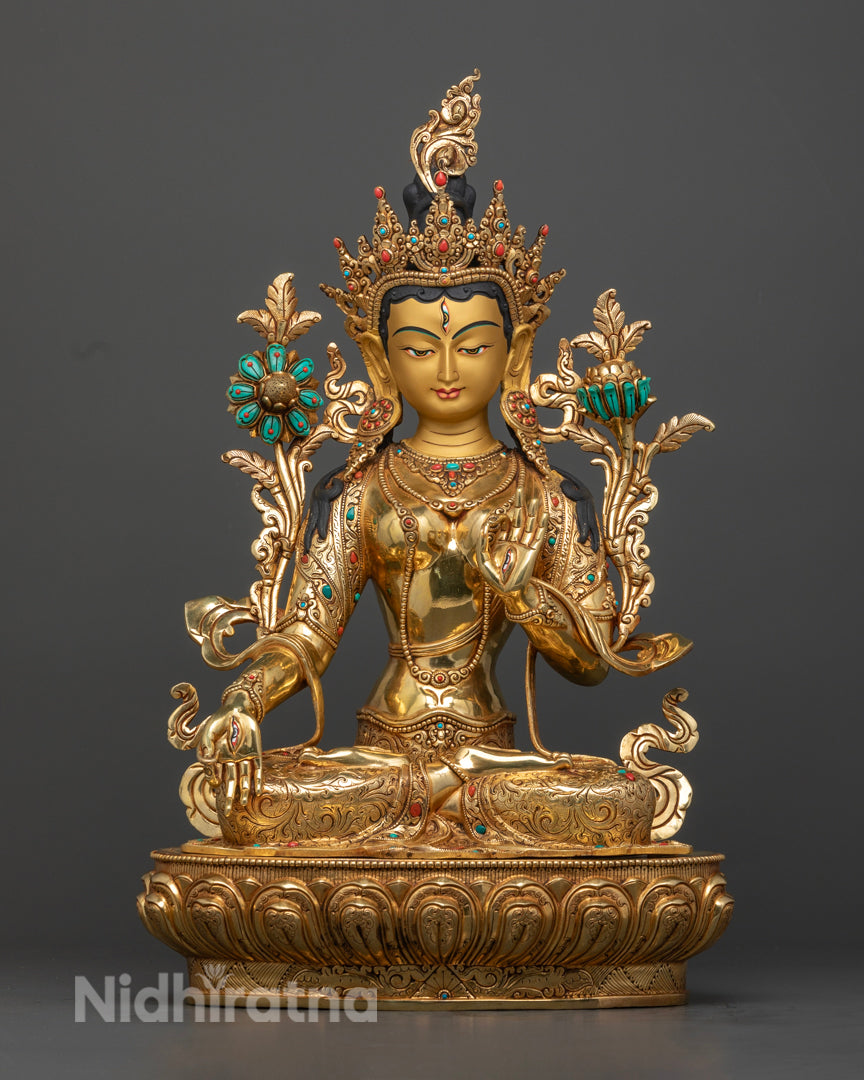 White Tara Statue | Buddhist Statue for Meditaition