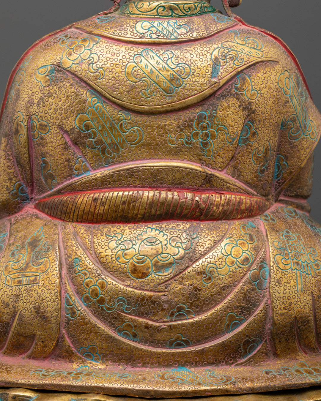 Nepalese Made Sacred Buddhist Master Statue