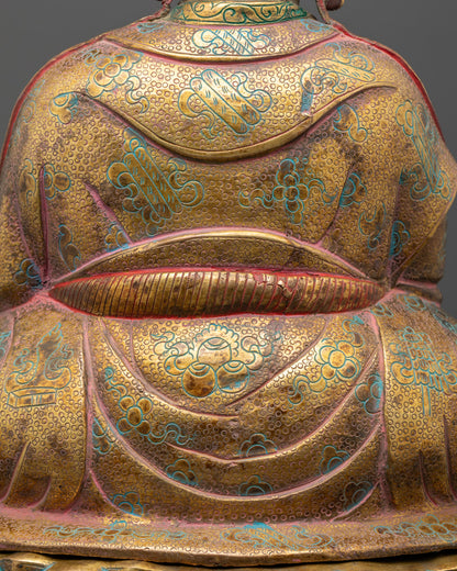 Nepalese Made Sacred Buddhist Master Statue