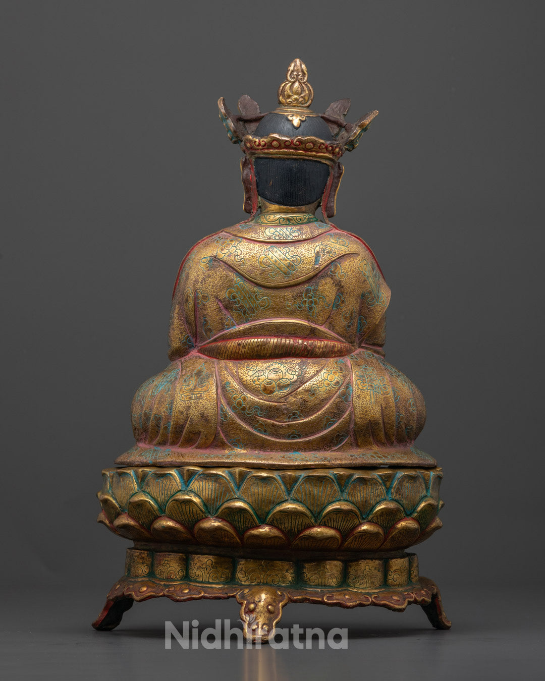 Nepalese Made Sacred Buddhist Master Statue