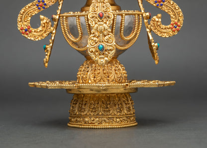 Che Bumba Ritual Vessel for Tibetan Buddhist Ceremonies