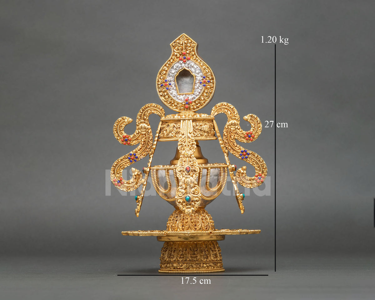 Che Bumba Ritual Vessel for Tibetan Buddhist Ceremonies