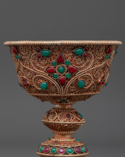 Buddhist Butter Lamp | Tibeten Ritual Item
