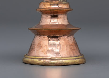 Handmade Copper Butter Lamp
