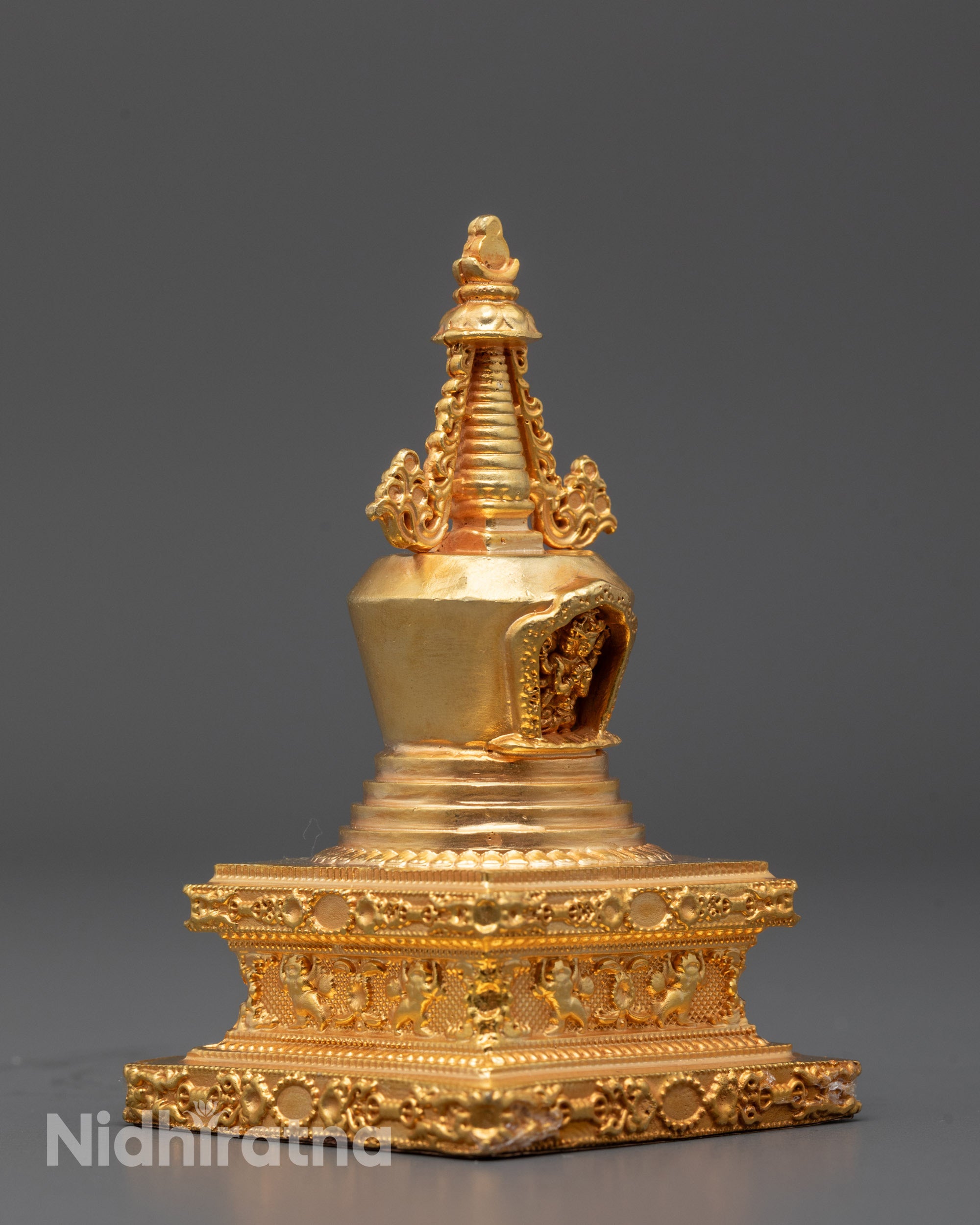 Buy Namgyalma Long-Life Stupa | Hand-Carved Spiritual Home Decor