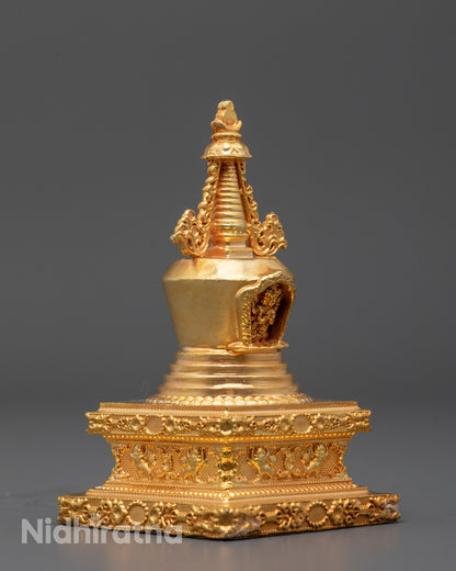 Buy Namgyalma Long-Life Stupa | Hand-Carved Spiritual Home Decor