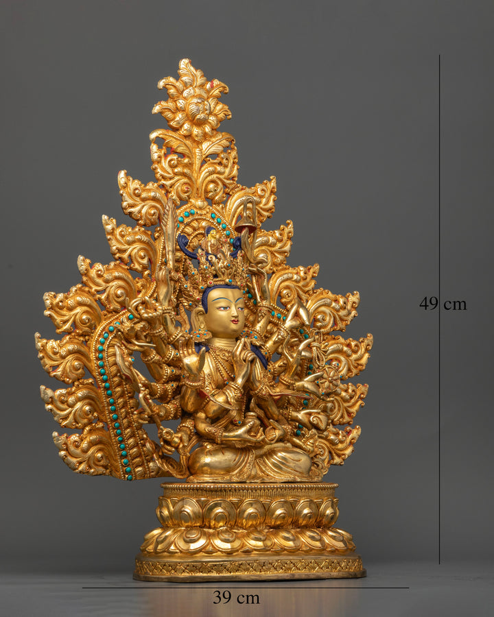 Goddess of Mercy: Chundi Bodhisattva Statue