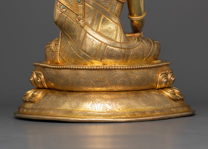 The Crowned Buddha: Symbolism and Spiritual Majesty