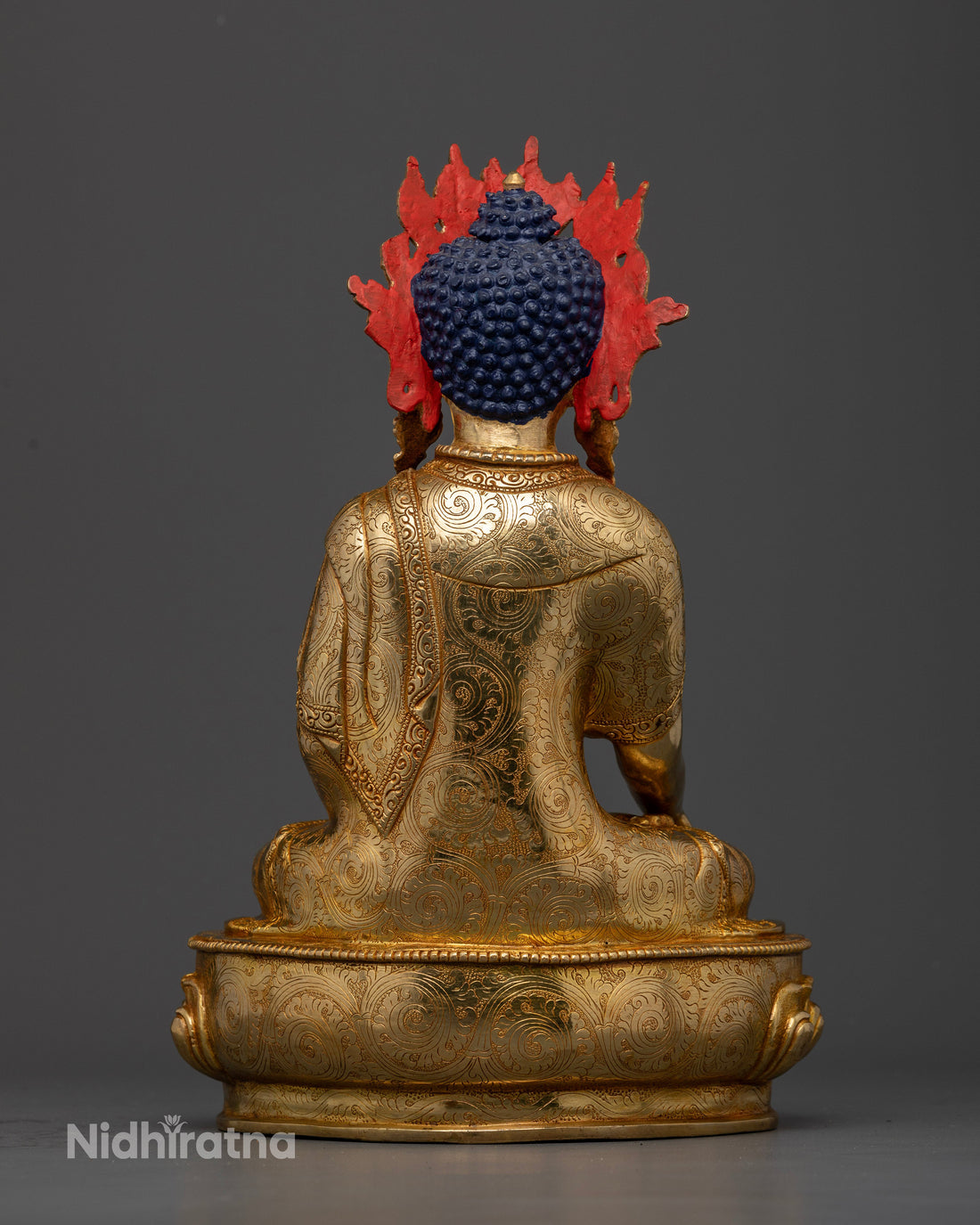 Crowned Buddha Shakyamuni: Radiant Symbol of Enlightenment