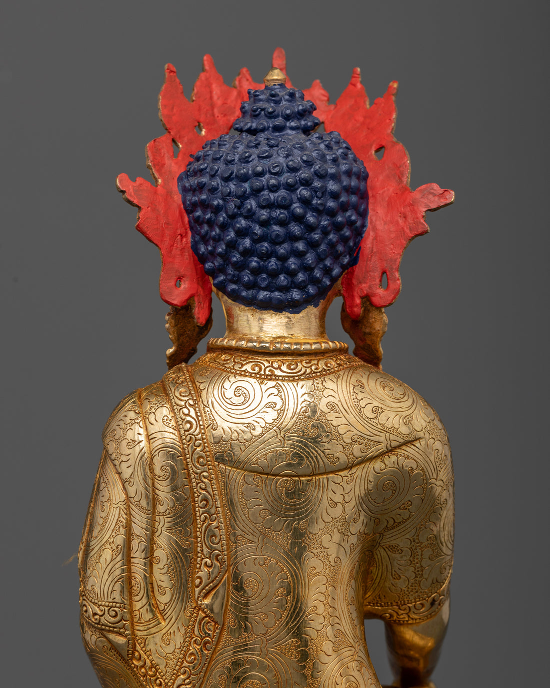 Crowned Buddha Shakyamuni: Radiant Symbol of Enlightenment