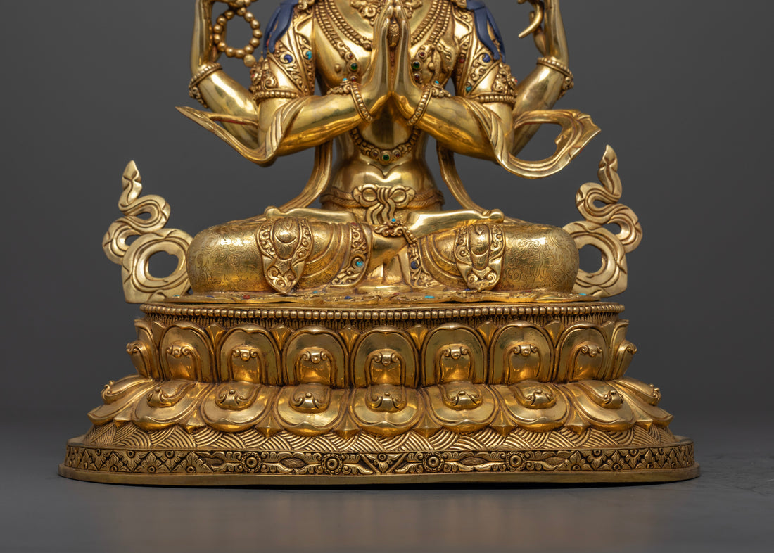 Chenrezig Statue: Invoking Compassion and Protection